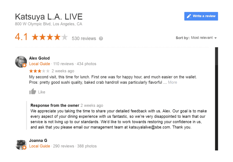 How to Create Your Online Review Marketing Strategy 7 google reviews response
