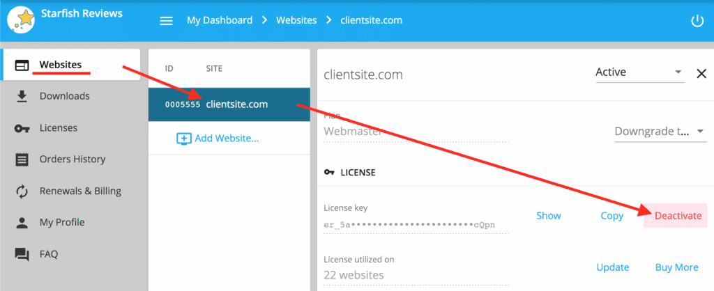 5 Cool Ways to Customize Starfish Reviews That You (Probably) Didn't Know About 8 remote deactivate starfish reviews license wordpress website