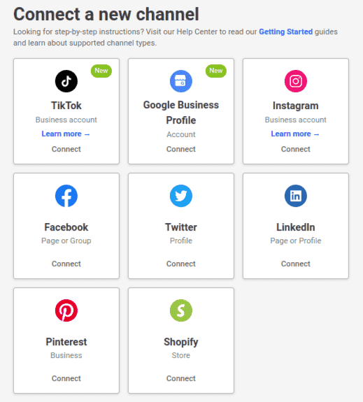 The Complete Buffer Social Media Poster Review 25 Buffer - Connect New Channel