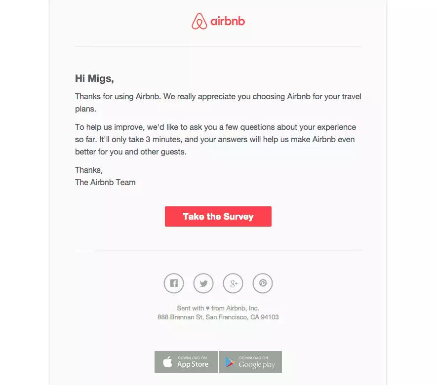 Airbnb Customer Satisfaction Survey
