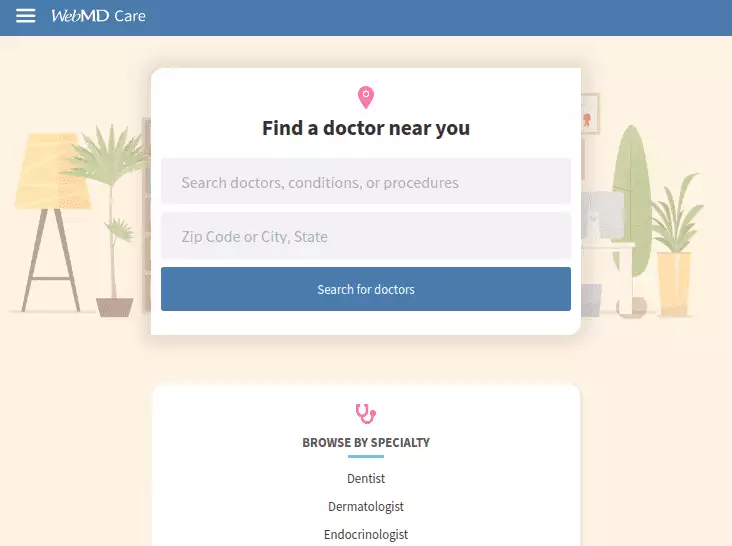 WebMD - Find a Doctor