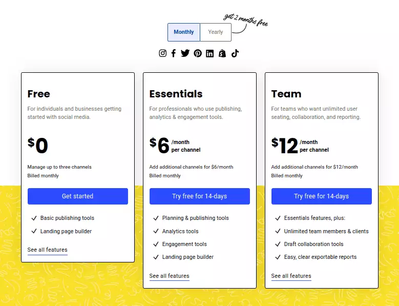 Buffer - Pricing