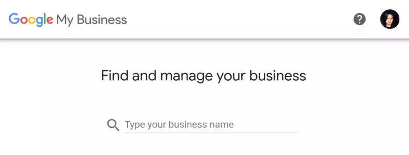 Google My Business - Find Business